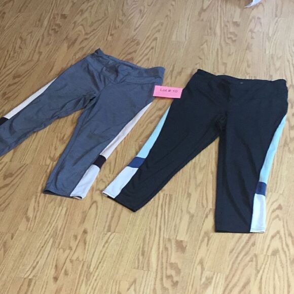 2 pair of athletic capris in size medium by TANGERINE - Picture 1 of 15